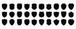 © Crea Vector Designer - Group of shield shapes