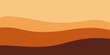 © Robin - Abstract flowing wavy layers of warm earthy tones creating a serene and organic landscape background