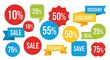 © Basdi - Vibrant Discount Stickers - A Colorful Array of Savings and Promotions.