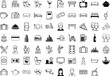© Mahmud - Diverse set of hotel, household, and leisure icons for hospitality, travel, and lifestyle applications