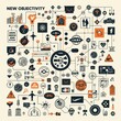 © Hosen - Explore new objectivity with this captivating conceptual diagram art illustration