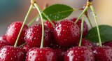 Fresh cherries cherry fruit red cherries sweet cherries ripe cherries healthy cherries delicious cherries