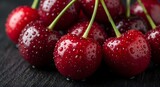 Fresh cherries red cherries sweet cherries ripe cherries cherry fruit delicious cherries healthy cherries