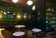 © -steph- - Green Cafe Indoor Restaurant Moody Fall Coffee Shop