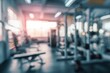 © Ifti Digital - Abstract blur background of fitness gym equipment showcasing workout space with natural light streaming through windows during morning hours