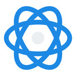 © arkinasi - Atom Flat Icon Vector, Colorful Energy and Power Symbol for Electricity, Renewable, and Green Energy Concept