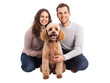 © PNG Lab - Free photo couple with their dog transparent background