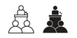© Cristiane - Convention icon illustrations collection. editable stroke outline and flat style