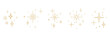 © Ilonka eva - Minimalist sparkle icons in various starburst and twinkle shapes on white background, for holiday cards, branding, packaging design, beauty products, wedding, web design, seasonal marketing. Vector