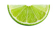 © Fardoushi - A slice of fresh lime isolated on transparent background