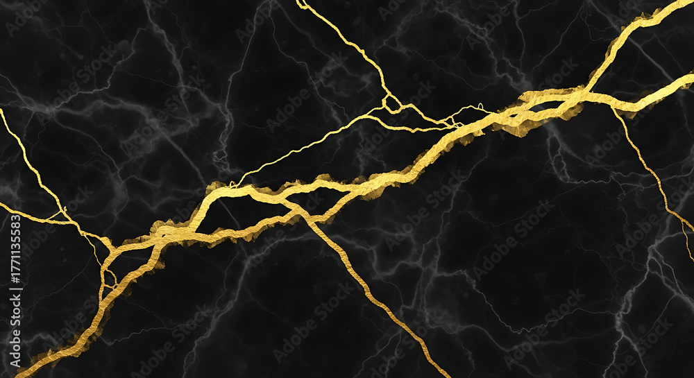 Black Marble Texture with Gold Veins for Luxury Interior Design ...