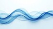 © Ariful - Flowing blue waves abstract smooth