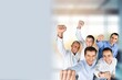 © BillionPhotos.com - Team of business people Celebrating Success in Office Environment