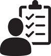 © MdMahadi - Task checklist management icon showing organization, productivity, and project planning concept.