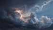 © Thiago - Dramatic capture of a powerful lightning storm in the sky, showcasing nature's raw energy