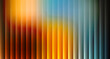 © Muhammad Hridoy - Abstract background with vertical stripes in shades of orange, blue, and black creating a modern design