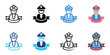 © Gravisio - Instructor icon set multiple style collection