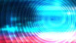 © Lepe PNG - Abstract blue cyan red glowing circular waves and light streaks energy background vector