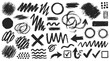 ©  Studio Png - black ink sketch symbol set
