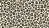 Continuous leopard print pattern