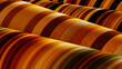 © ADDICTIVE STOCK - Vibrant vintage abstract design with circles and tubes