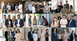 © fizkes - Multiple footages, collage view different generation and nationality business team