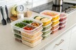 © Farzana - Meal prep containers ready