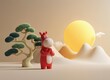 © LHG - 2026 말의 해 3D 캐릭터 일러스트