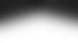 ©  RijiaGraphic - Dynamic black and white halftone dot gradient pattern creating a fading texture for pop art or comic design on a transparent background