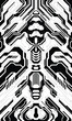 © Ancala - Abstract cyberpunk style futuristic technology mobile wallpaper