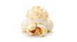 © bijoy - Close-up of a single popcorn kernel on white background