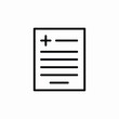 © MirMohsun - medical document icon sign vector