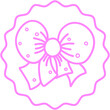 © Vector stock - pink bow illustration