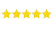 © imran - Five Golden Stars A Symbol of Quality, Achievement, and Excellence in Ranking and Feedback