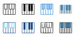 © Gravisio - Keyboard icon set multiple style collection