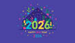 © VisualBase - Happy New Year 2026 banner with house colorful plants and confetti Home growth and hope concepts