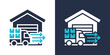 © New River - Supply Icon. Flat Style Vector Illustration