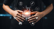 © fia - Digestive System Illustration Exploring Gut Health and Medical Concepts with Conceptual Art