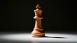 © Darya - Chess King Shadow Leadership Business Metaphor Concept