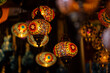 © Abhishek Mittal - Turkey. Market with many traditional colorful handmade turkish lamps and lanterns. Lanterns hanging in shop for sale. Popular souvenirs from turkey.