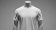 © Yanti - Blank White TShirt Mockup on Mannequin Studio.