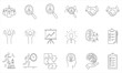 © Tanbir - Business and Teamwork Concept Linear Icons Collection