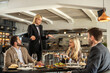 © Creative Light - Restaurant diners complain to a waitress about their meal