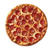© Adri - Circular pizza topped with many pepperoni slices