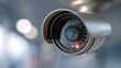 © imagemir - Close-up of a security camera, featuring a sleek design and illuminated recording light, conveying a sense of surveillance and safety.