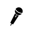 © Lunaraa - Microphone icon vector for web and mobile app. karaoke sign and symbol