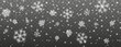 © Oleh - Realistic Falling Snowflakes On Transparent Background With Soft Glow And Bokeh Effect. Winter Christmas Snowfall Overlay For Design And Decoration. Vector Illustration