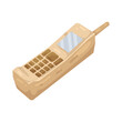 © Zulfahusein - Illustration of Retro Brick Cell Phone