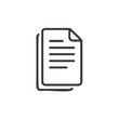 © Anastasiia - Multiple Documents Outline with Text Lines Illustrating Paperwork and Reports Concept for Business and Information Management