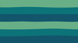 © Abdul - A horizontal arrangement of alternating teal and light green stripes with varying widths across frame